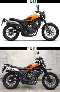 EXHAUST PIPE PROTECTION GUARD BLACK FIT FOR HONDA NEW SCL CL 300 500 2023-2025