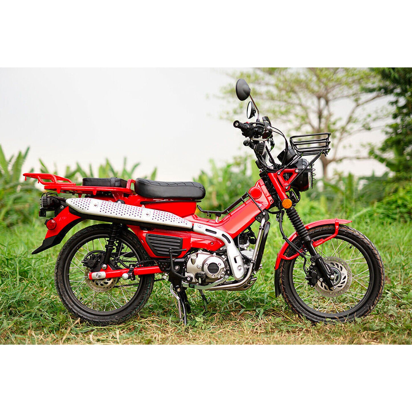 ホンダ モンキー125 2022-2026用 クラッシュバー エンジンフレーム プロテクションガード LH+RH