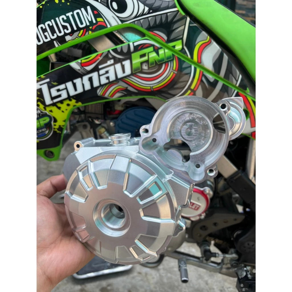 CNC Engine Plug Kit Ignition Stator Timing Inspection Caps for Kawasaki KLX140L KLX140G KLX140RF KLX150 BF