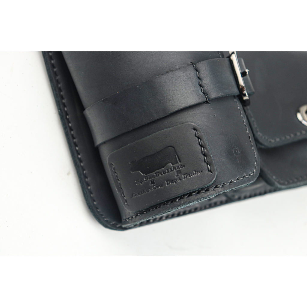 Multipurpose Leather Bag Black FIT FOR Honda CL SCL 300 500 2023-2025