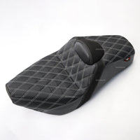 SEAT DOUBLE SADDLE DUAL DRIVER SEATS PAD CUSHION V.10 FOR HONDA REBEL CMX 300&500 2017-2025