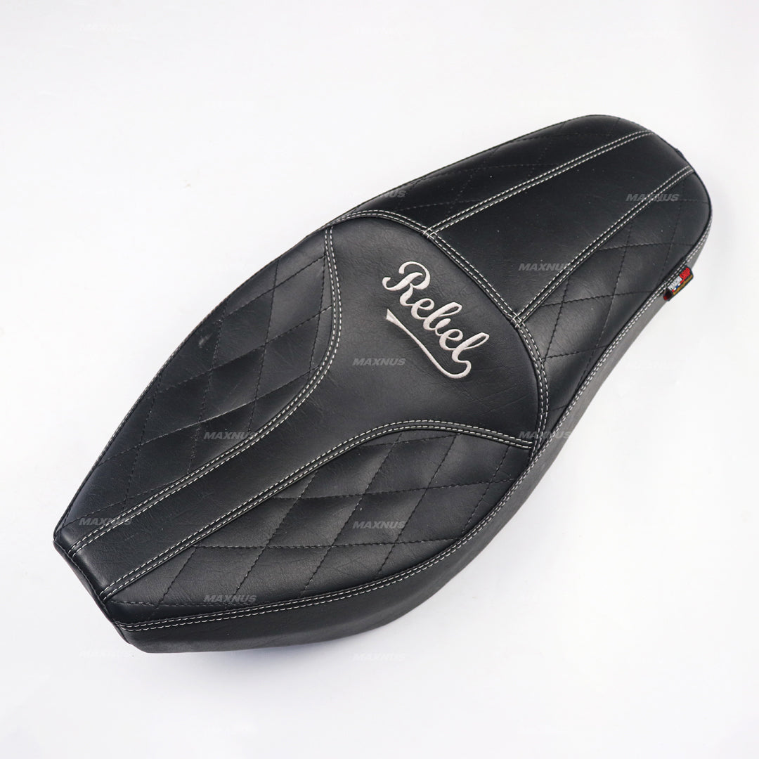 SEAT DOUBLE SADDLE DUAL DRIVER SEATS PAD CUSHION V.11 FOR HONDA REBEL CMX 1100 2021-2025
