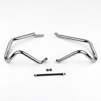 Chrome Crash Bar Engine Guard & Rear Luggage Rack Kit Honda Monkey 125 2018-2026