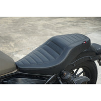 SEAT DOUBLE SADDLE DUAL DRIVER SEATS PAD CUSHION V.24 FOR HONDA REBEL CMX 300&500 2017-2025