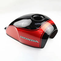 ฝาถังน้ำมันเชื้อเพลิง สีดำ/แดง V.19 สำหรับ Honda SCL CL 300 500 ปี 2023-2026