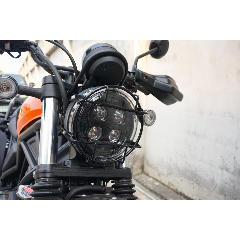 HEADLIGHT LAMP PROTECTION GUARD BLACK FOR HONDA NEW SCL CL 300 500  2023 - 2025