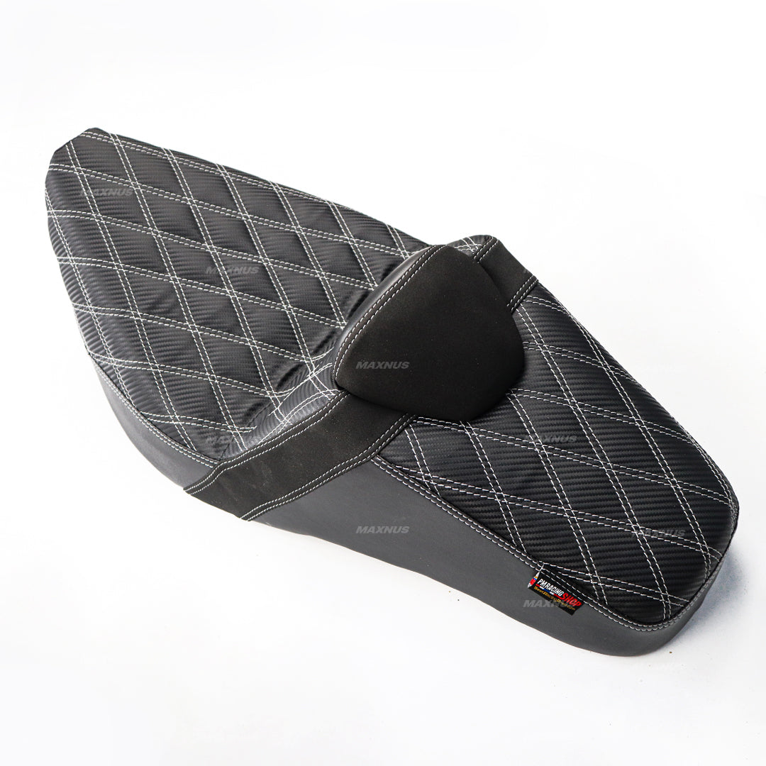 SEAT DOUBLE SADDLE DUAL DRIVER SEATS PAD CUSHION V.10 FOR HONDA REBEL CMX 300&500 2017-2025