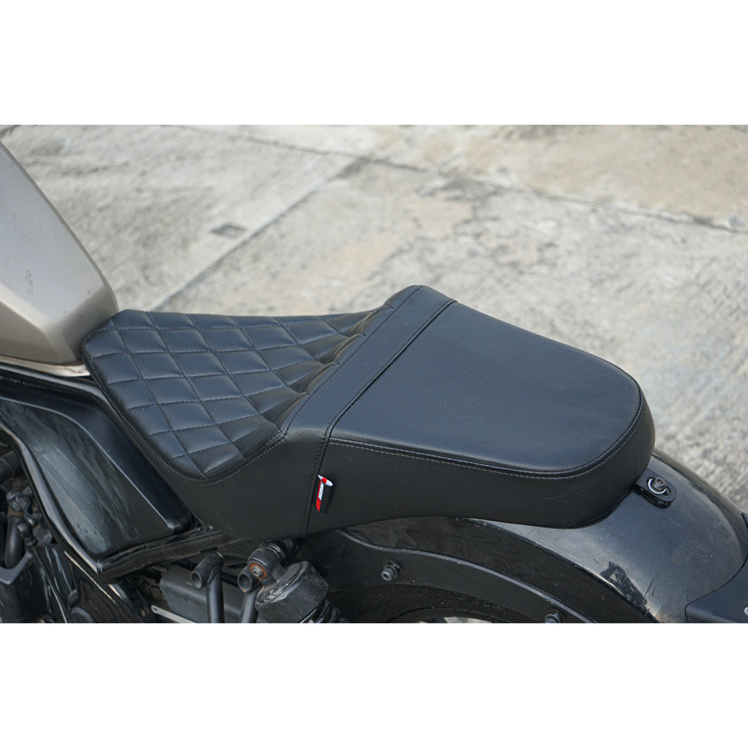 SEAT DOUBLE SADDLE DUAL DRIVER SEATS PAD CUSHION V.25 FOR HONDA REBEL CMX 300&500 2017-2025