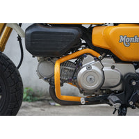 Crash Bar Engine Guard & Rear Luggage Rack Kit Honda Monkey 125 2018-2026 Yellow