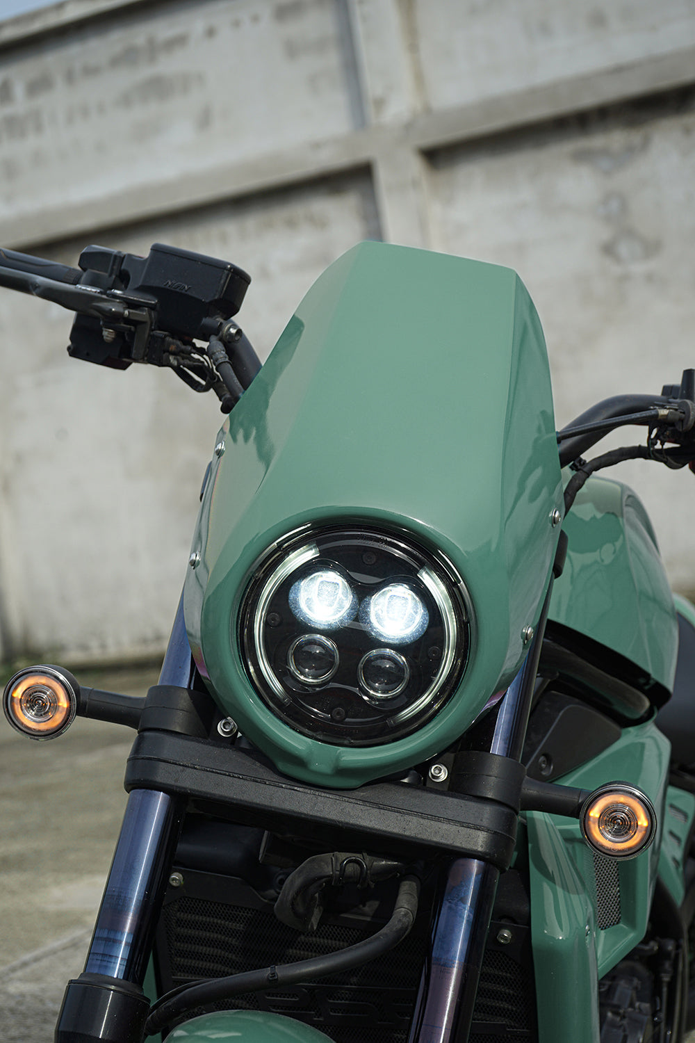 FULL SET OF 7 PIECES SAGE GREEN FIT FOR HONDA REBEL CMX 1100 2020-2025