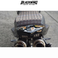 Set 5 Front Fender / Headlight Cover / Rear Cover / Side Frame / Under Fairing Black For Honda Grom 125 2021 - 2024