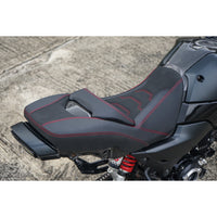 REPLACEMENT DUAL CARBON SEAT STITCH BLACK FIT FOR HONDA GROM125 2021-2025