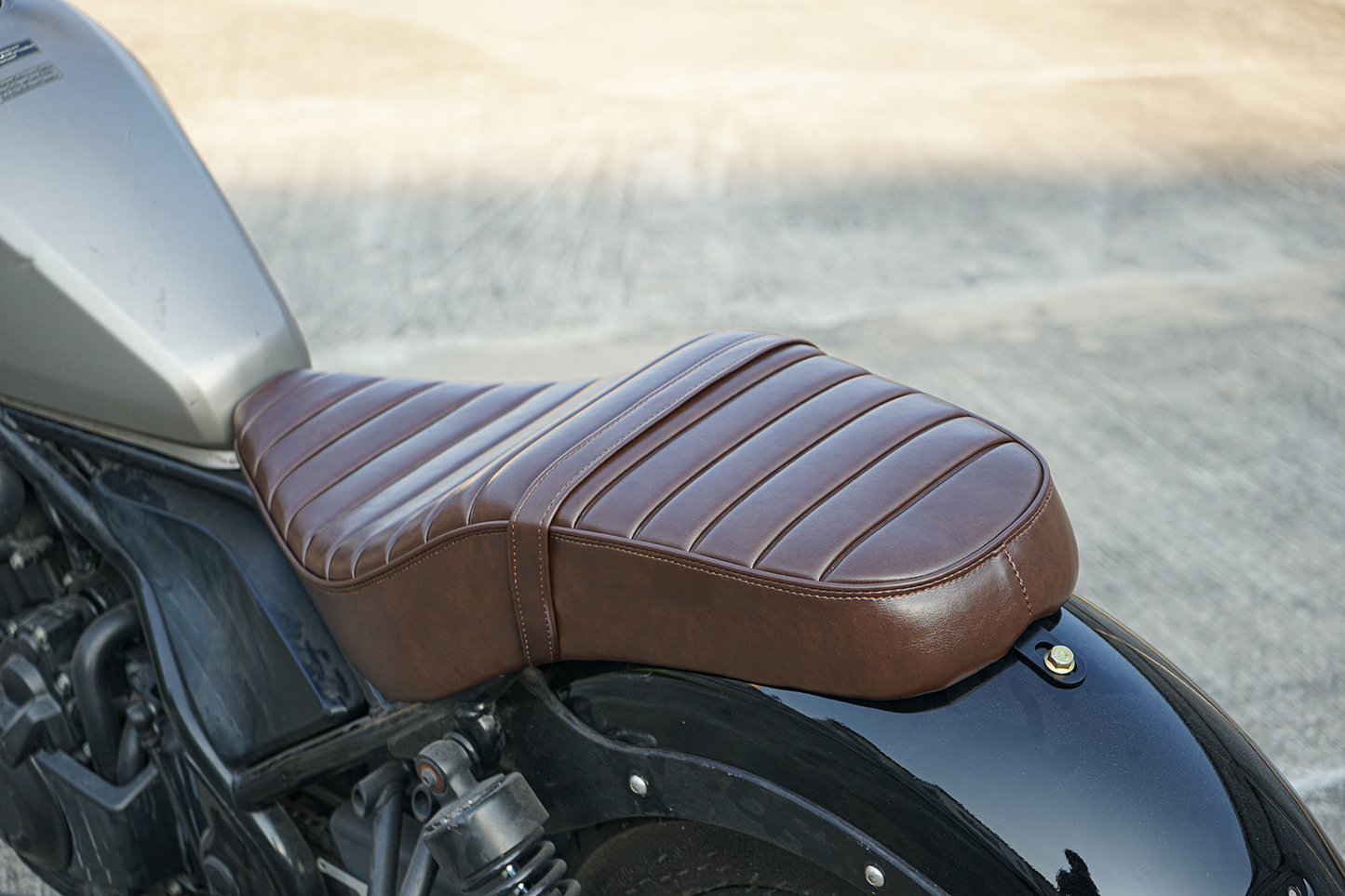 SEAT DOUBLE SADDLE DUAL DRIVER SEATS PAD CUSHION V.1 FOR HONDA REBEL CMX 300&500 2017-2025