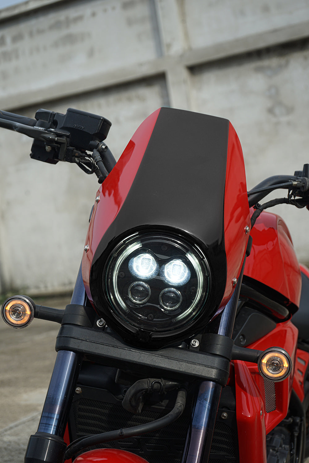 FULL SET OF 7 PIECES RED + BLACK FIT FOR HONDA REBEL CMX 1100 2020-2025