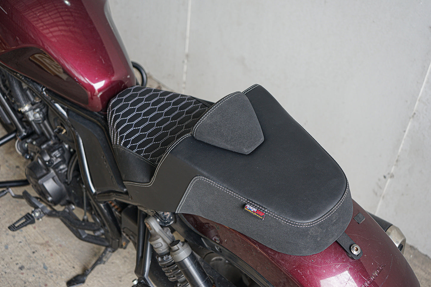 SEAT DOUBLE SADDLE DUAL DRIVER SEATS PAD CUSHION V.15 FOR HONDA REBEL CMX 1100 2021-2025