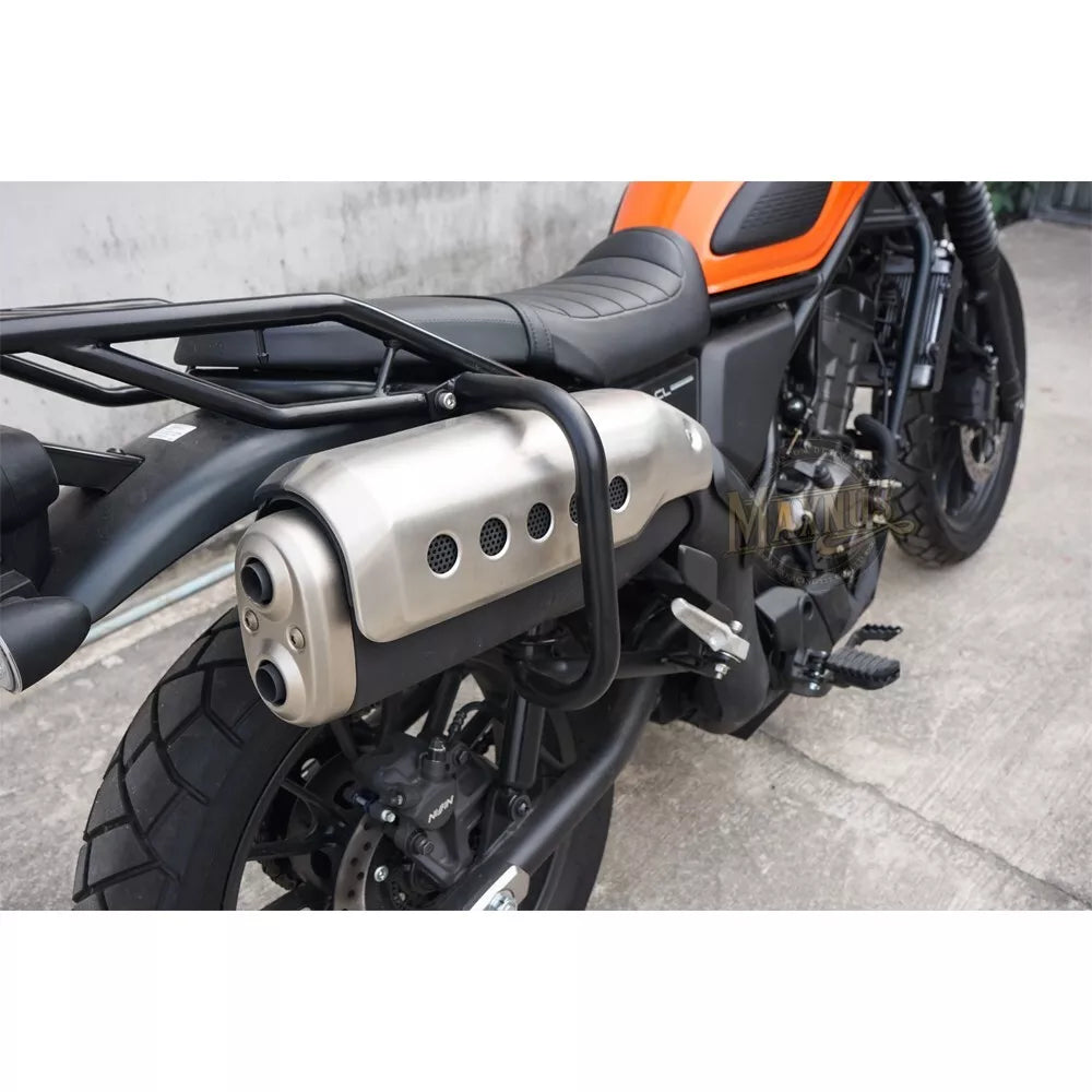 EXHAUST PIPE PROTECTION GUARD BLACK FIT FOR HONDA NEW SCL CL 300 500 2023-2025