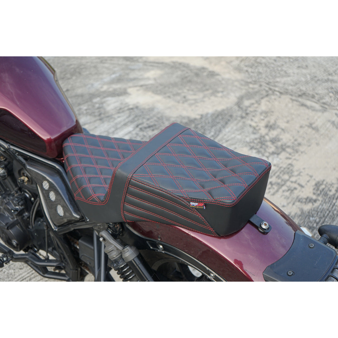 SEAT DOUBLE SADDLE DUAL DRIVER SEATS PAD CUSHION V.16 FOR HONDA REBEL CMX 1100 2021-2025