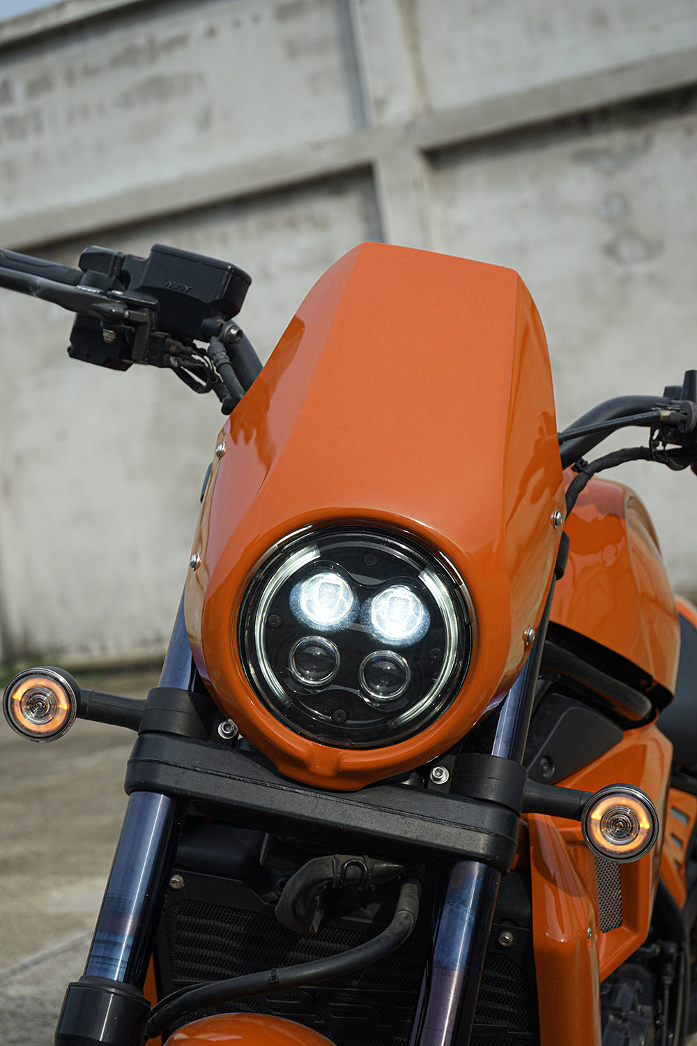 FULL SET OF 7 PIECES ORANGE FIT FOR HONDA REBEL CMX 1100 2020-2025