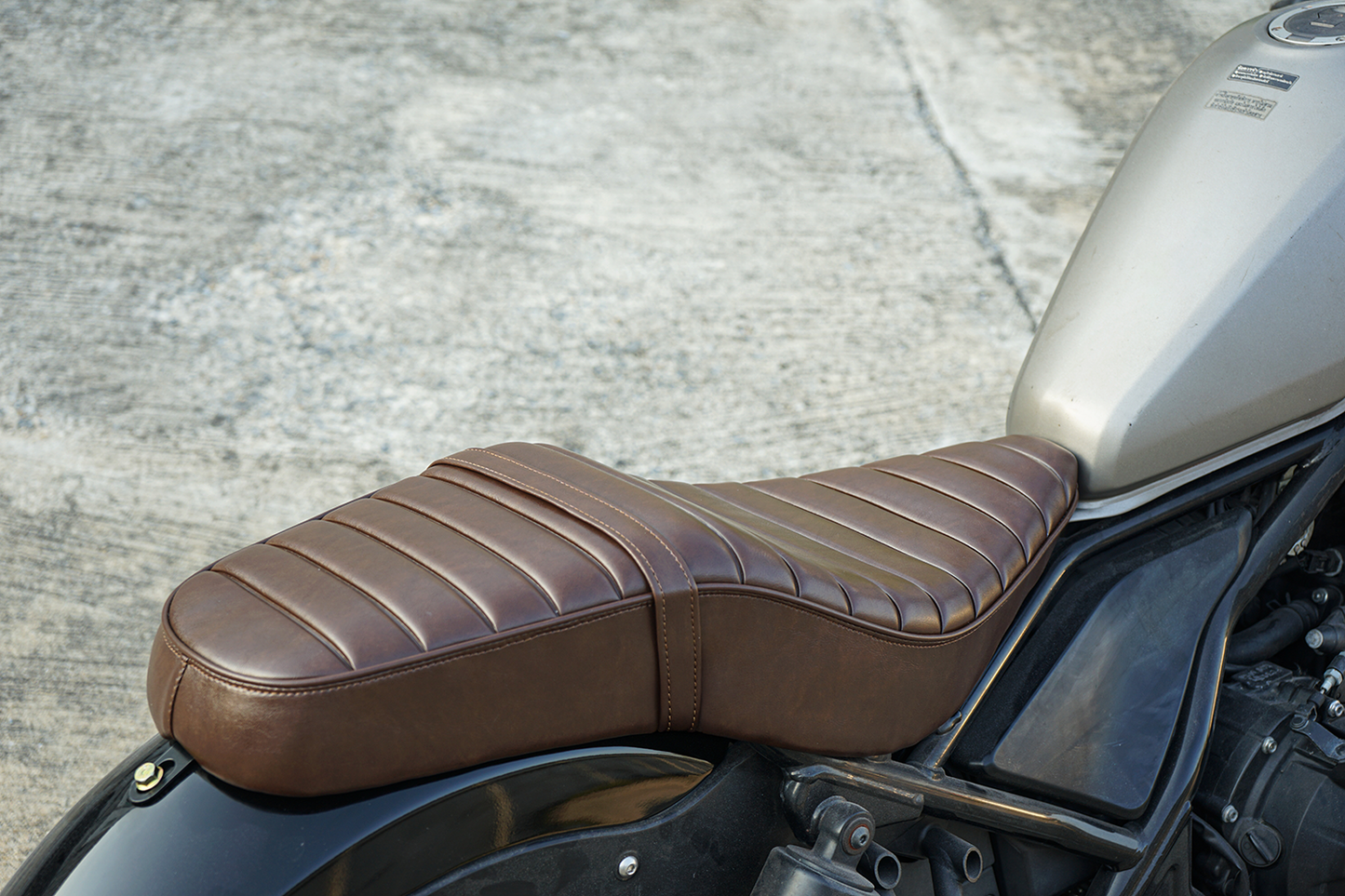 SEAT DOUBLE SADDLE DUAL DRIVER SEATS PAD CUSHION V.1 FOR HONDA REBEL CMX 300&500 2017-2025