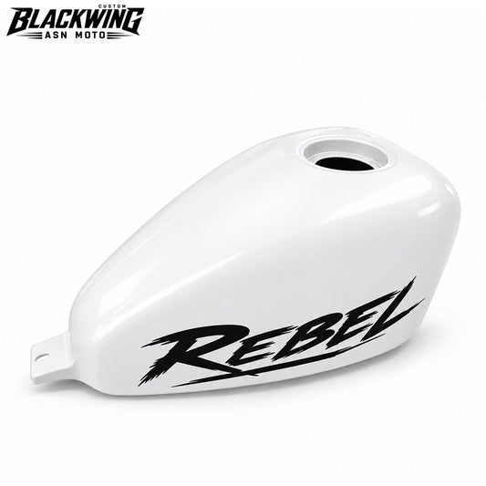 Cover Fuel Oil Tank White V.75 Decals for Honda Rebel CMX 300/500 (2017–2026)