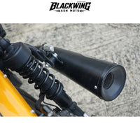 Black Slip-On Exhaust System Muffler Pipe Honda Rebel 300 500 2017-2025