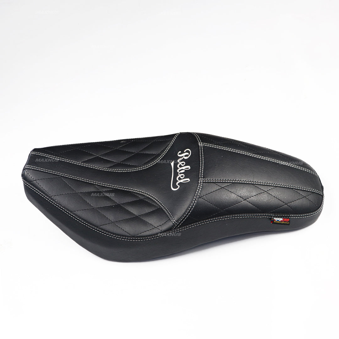 SEAT DOUBLE SADDLE DUAL DRIVER SEATS PAD CUSHION V.11 FOR HONDA REBEL CMX 1100 2021-2025
