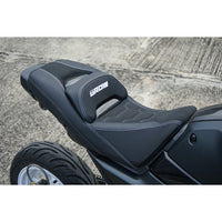 REPLACEMENT DUAL CARBON SEAT STITCH BLACK FIT FOR HONDA GROM125 2021-2025