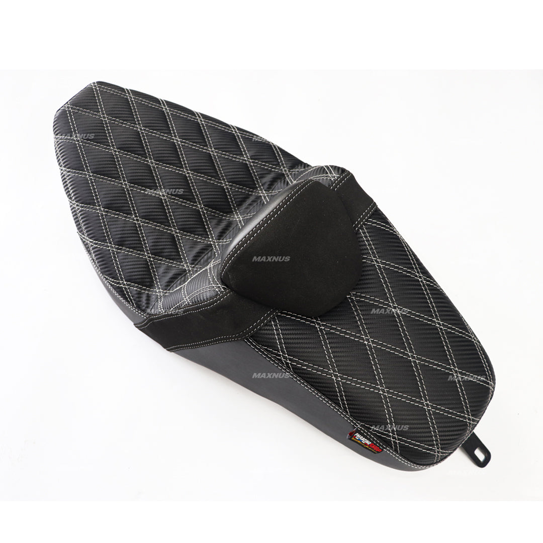SEAT DOUBLE SADDLE DUAL DRIVER SEATS PAD CUSHION V.12 FOR HONDA REBEL CMX 1100 2021-2025