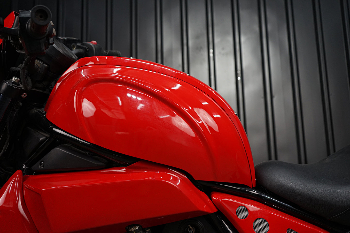 CUSTOM FIT FUEL TANK COVER RED FOR HONDA REBEL CMX 1100 2021-2025