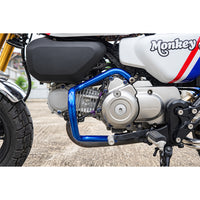 Blue Crash Bar Engine Guard & Rear Luggage Rack Kit Honda Monkey Z125 2018-2026
