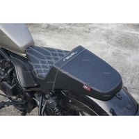 SEAT DOUBLE SADDLE DUAL DRIVER SEATS PAD CUSHION V.21 FOR HONDA REBEL CMX 300&500 2017-2025