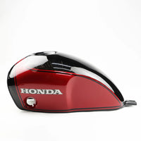 ฝาถังน้ำมันเชื้อเพลิง สีดำ/แดง V.19 สำหรับ Honda SCL CL 300 500 ปี 2023-2026