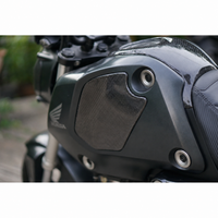Frame Body R+L Cover Side Upper Panel Carbon Fiber For Honda Grom 2021-2024