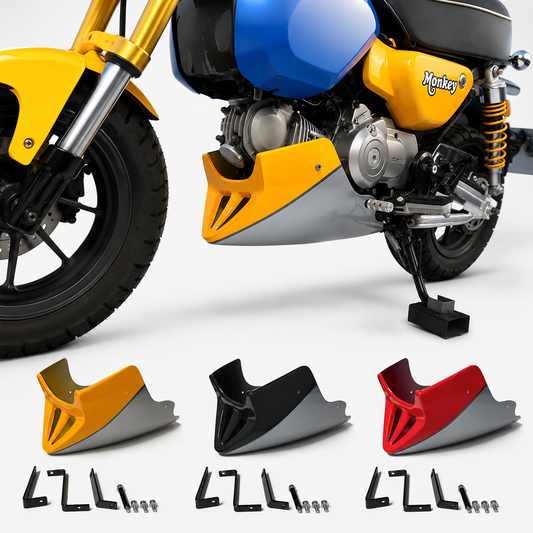 แผ่นปิดท้องเครื่องใต้ชุดแฟริ่ง สำหรับ Honda Z125 Monkey 125 ปี 2022-2026