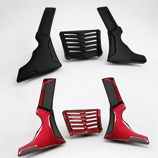 Under Fairing Cover Belly Pan Engine Black/Red for Honda Rebel CMX 1100 (2020-2026)