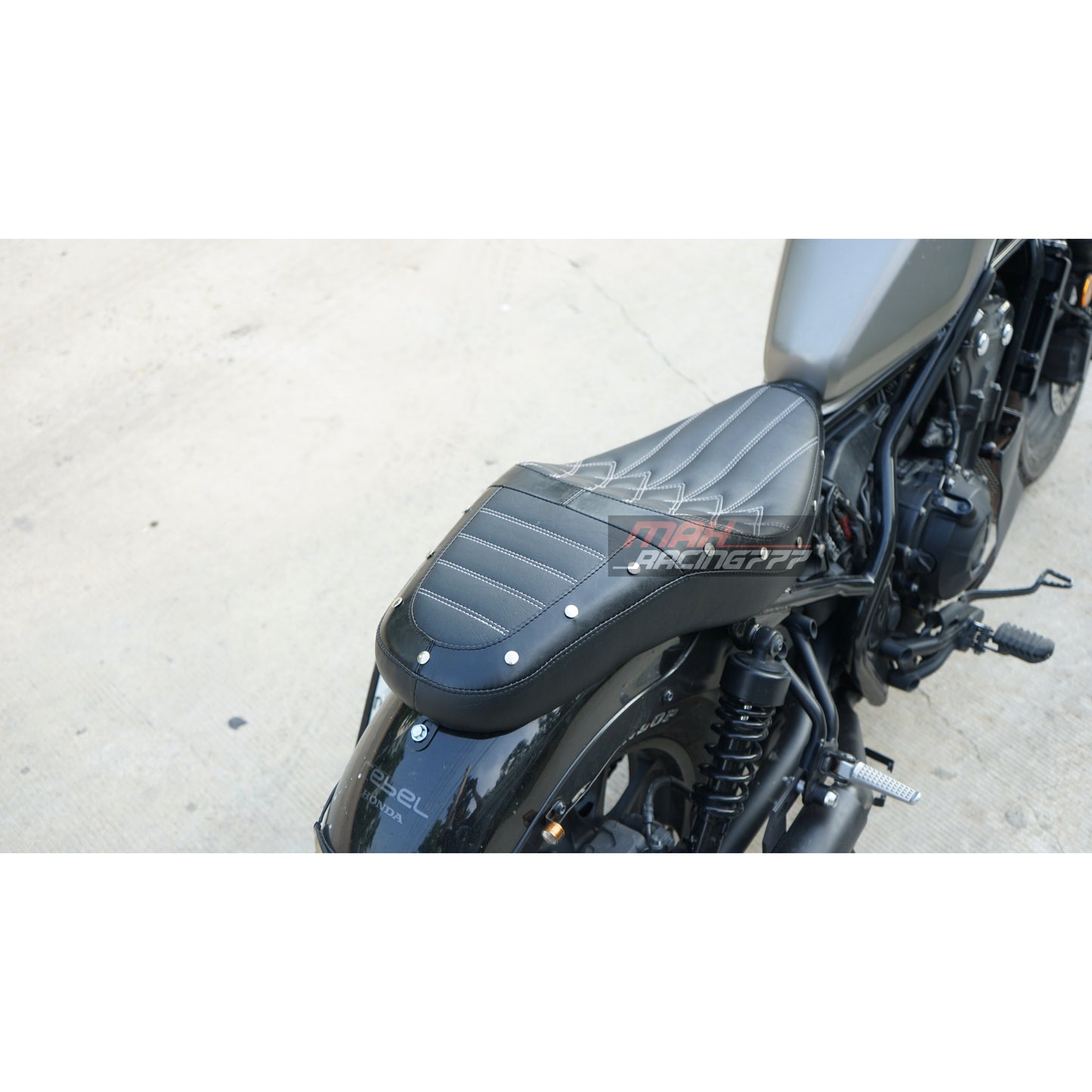 SEAT DOUBLE SADDLE DUAL DRIVER SEATS PAD CUSHION V.2 FOR HONDA REBEL CMX 300&500 2017-2025