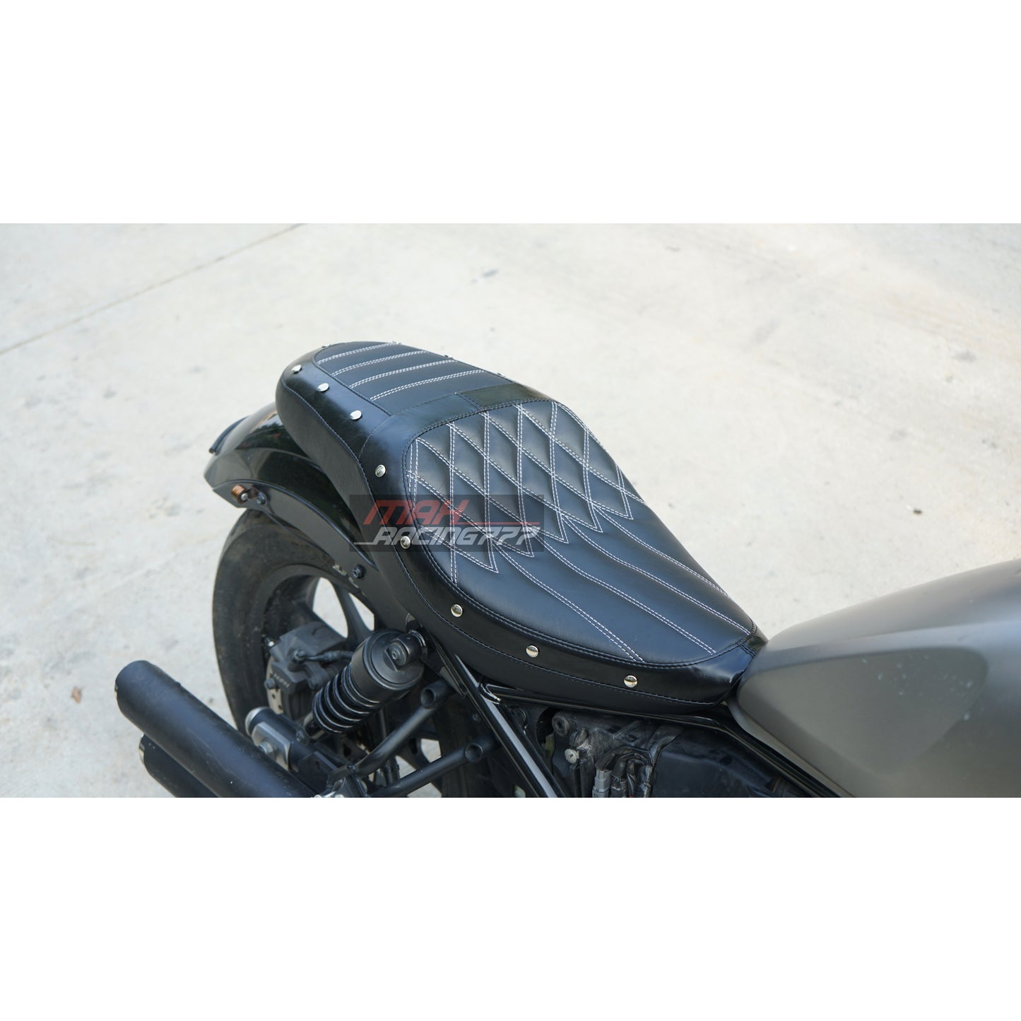 SEAT DOUBLE SADDLE DUAL DRIVER SEATS PAD CUSHION V.2 FOR HONDA REBEL CMX 300&500 2017-2025