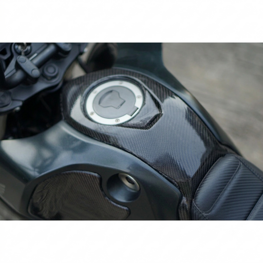 Gas Tank Fuel Cover Shroud Fairing Cowling Carbon Fiber For Honda Grom 2021-2024