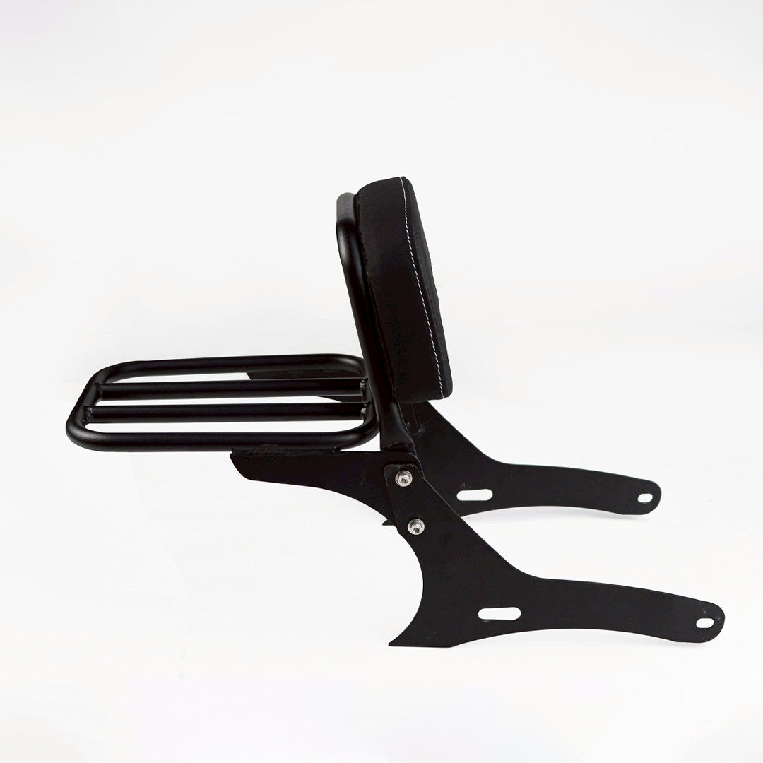SISSY BAR BACKEST WITH LUGGAGE PAD & RACK SUPPORT FOR HONDA REBEL 1100 2021-2025