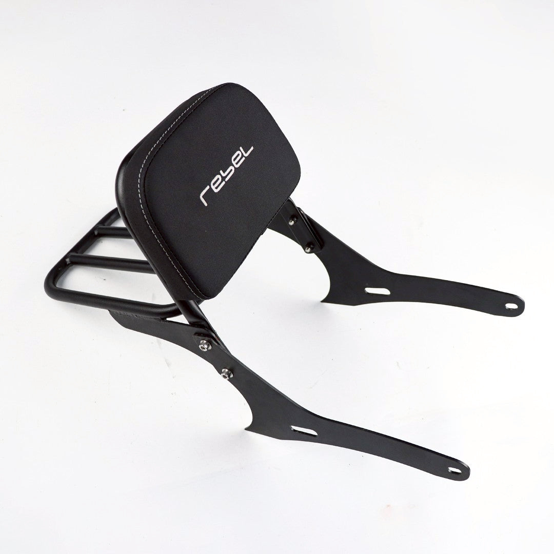 SISSY BAR BACKEST WITH LUGGAGE PAD & RACK SUPPORT FOR HONDA REBEL 1100 2021-2025