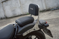 REAR BACKREST FOR PASSENGER STEEL CHROME SISSY BAR SEAT FOR HONDA REBEL CMX 300&500 2017-2025
