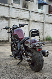 REAR BACKREST FOR PASSENGER STEEL CHROME SISSY BAR SEAT FOR HONDA REBEL CMX 1100 2021-2025