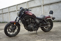 REAR BACKREST FOR PASSENGER STEEL CHROME SISSY BAR SEAT FOR HONDA REBEL CMX 1100 2021-2025