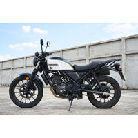ฝาครอบถังน้ำมันเชื้อเพลิง สีดำ/ขาว V.18 สำหรับ Honda SCL CL 300 500 ปี 2023-2026