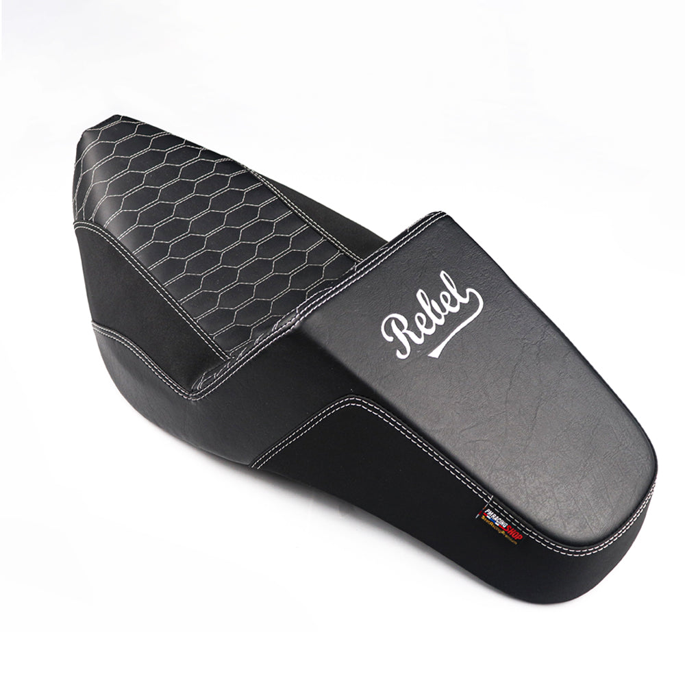 SEAT DOUBLE SADDLE DUAL DRIVER SEATS PAD CUSHION V.3 FOR HONDA REBEL CMX 300&500 2017-2025
