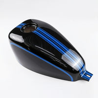 COVER FUEL OIL TANK GLOSS BLACK V.6 FOR HONDA REBEL CMX 300&500 2017-2025