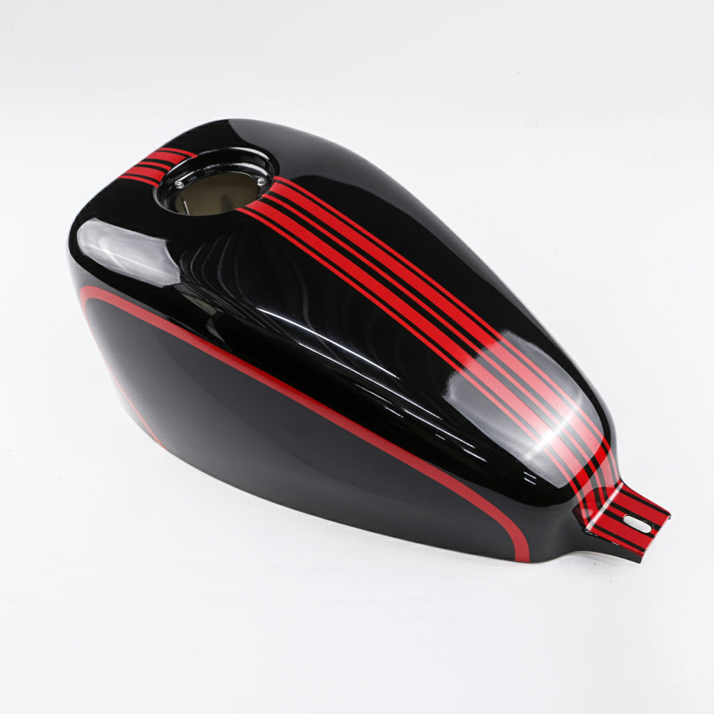 COVER FUEL OIL TANK GLOSS BLACK V.5 FOR HONDA REBEL CMX 300&500 2017-2025