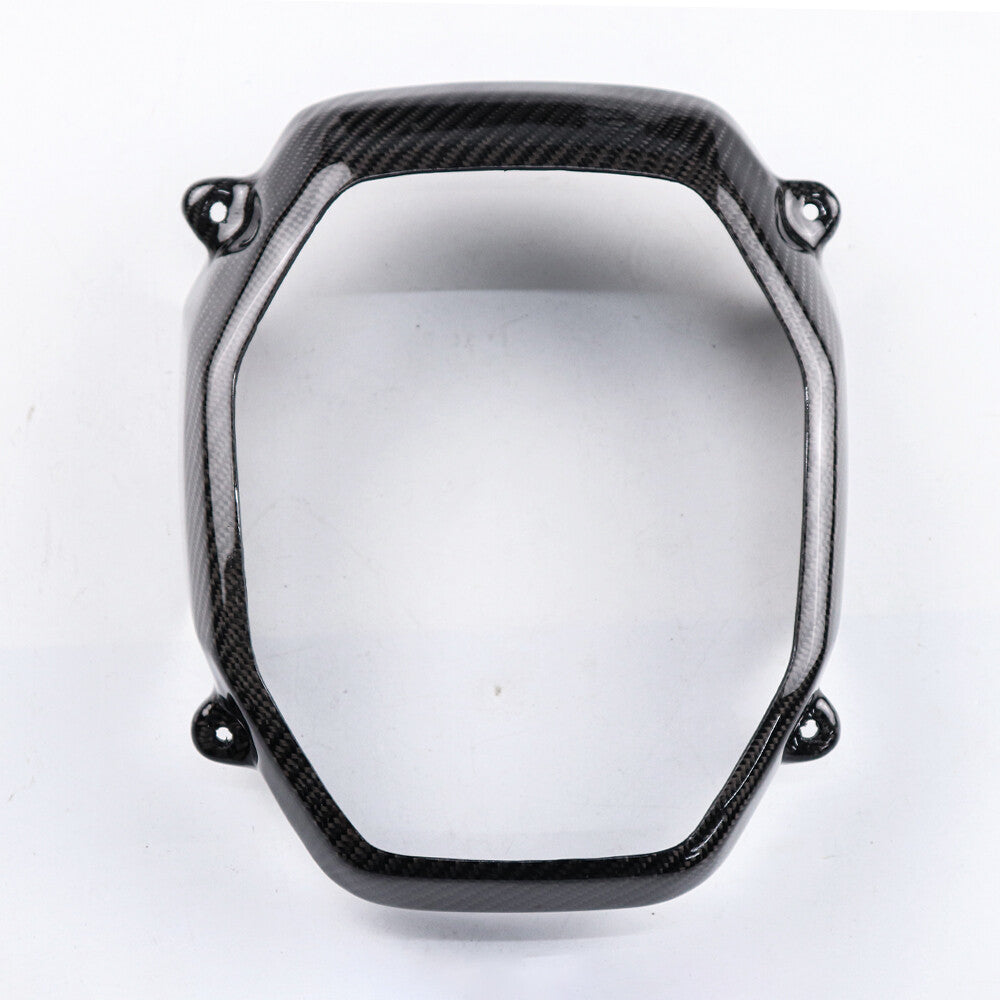 Set Of 2 Piece Frame Body Cover Side Upper Panel Carbon Fiber For Honda Grom 2021-2024