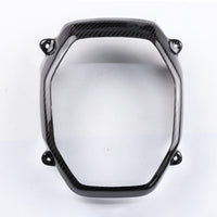 Set Of 2 Piece Frame Body Cover Side Upper Panel Carbon Fiber For Honda Grom 2021-2024