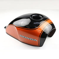 COVER FUEL OIL TANK BLACK/ORANGE  V.11 FIT FOR HONDA SCL CL 300 500 2023-2025